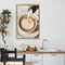 Stupell Industries Pouring Latte Milk Swirl Floating Frame, design by Annabelle Hall